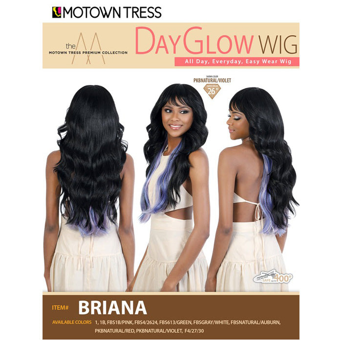 Motown Tress Day Glow Full Wig - BRIANA