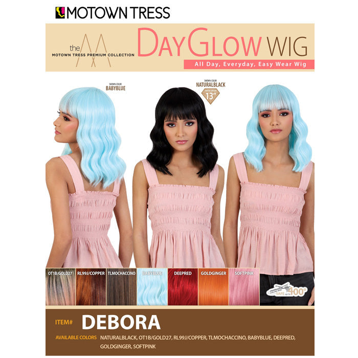Motown Tress Day Glow Full Wig - DEBORA