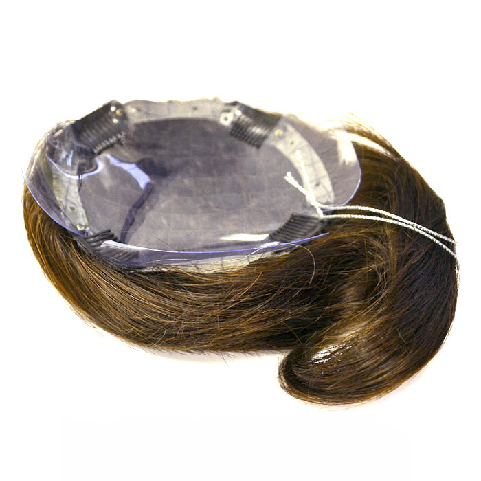 Lord & Cliff 100% Remy Human Hair Clip-In Hairpiece - NATURAL BLEND 6"