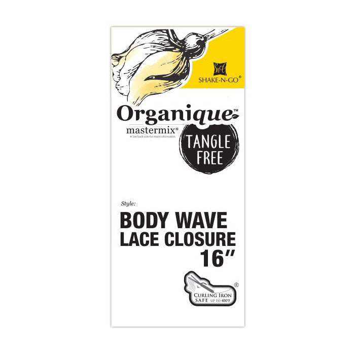 Shake-N-Go Organique - BODY WAVE LACE CLOSURE 16"