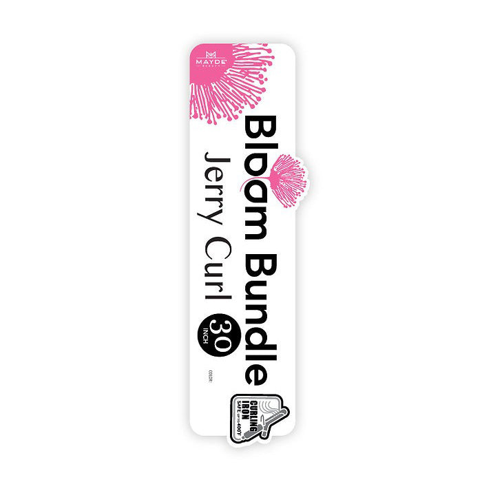 Mayde Beauty Bloom Bundle Weave - JERRY CURL 30"