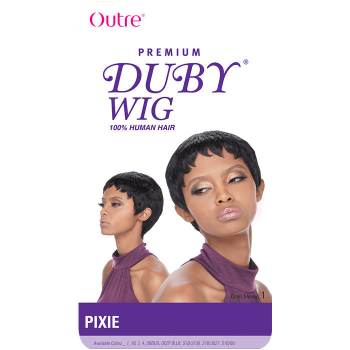 Outre Duby Human Hair Full Wig - PIXIE