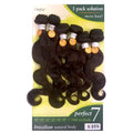 Outre Simply Perfect 7 100% Non-Processed Human Hair Weave - BRAZILIAN NATURAL BODY 10/12/14 (1 Pack Solution)