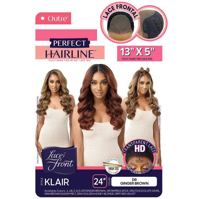 Outre Perfect Hairline Synthetic 13x5 HD Lace Frontal Wig - KLAIR