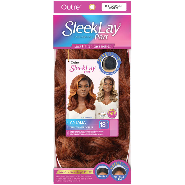 Outre Sleek Lay HD Deep C-Part Lace Front Wig - ANTALIA