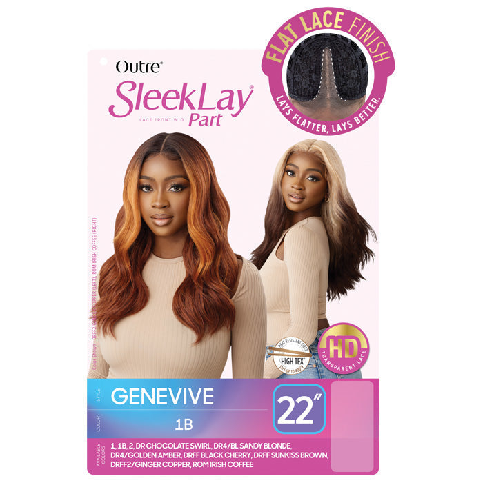 Outre Sleek Lay HD Lace Front Wig - GENEVIVE