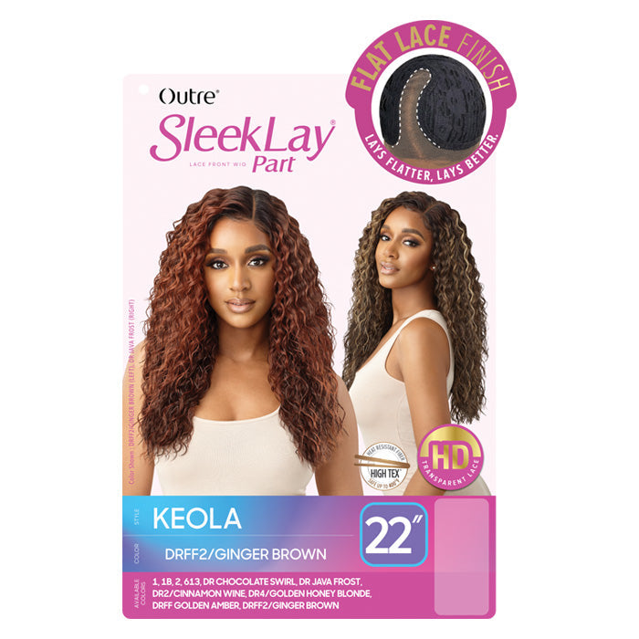 Outre SleekLay HD Transparent Lace Front Wig - KEOLA