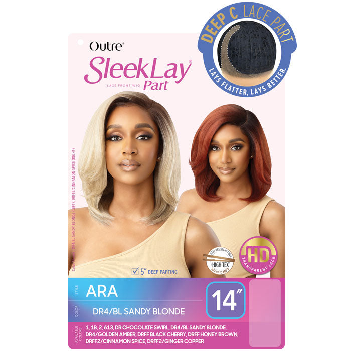 Outre Sleeklay 5" Deep C-Part HD Lace Front Wig - ARA