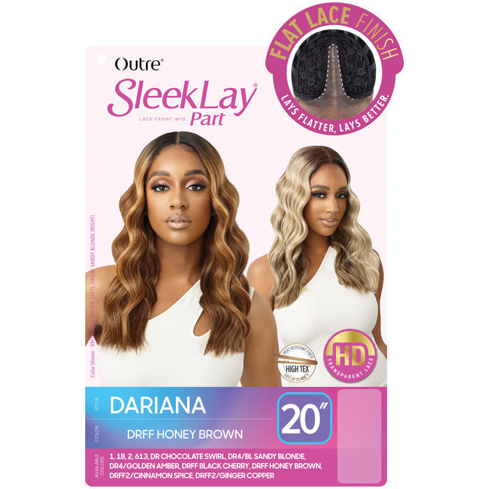 Outre Sleeklay HD Flat Lace Finish Front Wig - DARIANA