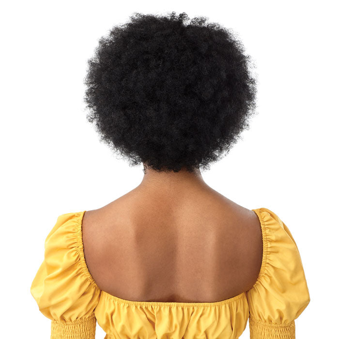 Outre The Daily Wig 100% Unprocessed Human Hair Lace Part Wig - NATURAL AFRO