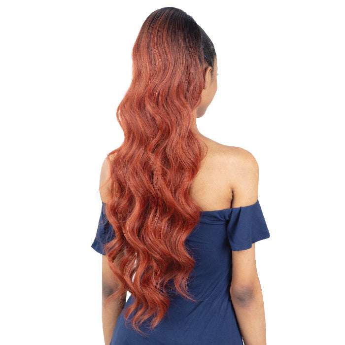 Shake N GO Organique Drawstring Ponytail - LOOSE DEEP 28