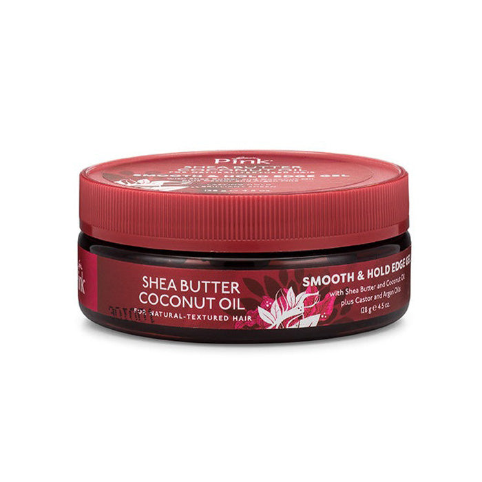 Luster's Pink Shea Butter Coconut Oil Smooth & Hold Edge Gel 4.5oz