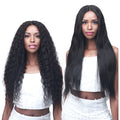 Bobbi Boss 100% Unprocessed Human Hair Wet&Wavy Weave - PINEAPPLE CURL 18"20"22"