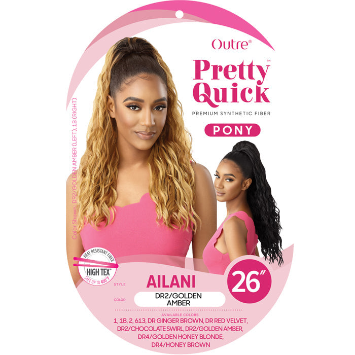 Outre Pretty Quick Drawstring Ponytail - AILANI 26"