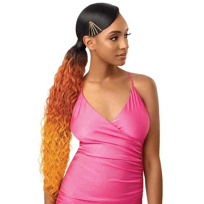 Outre Synthetic Pretty Quick Ponytail - NATURAL WAVE 24"