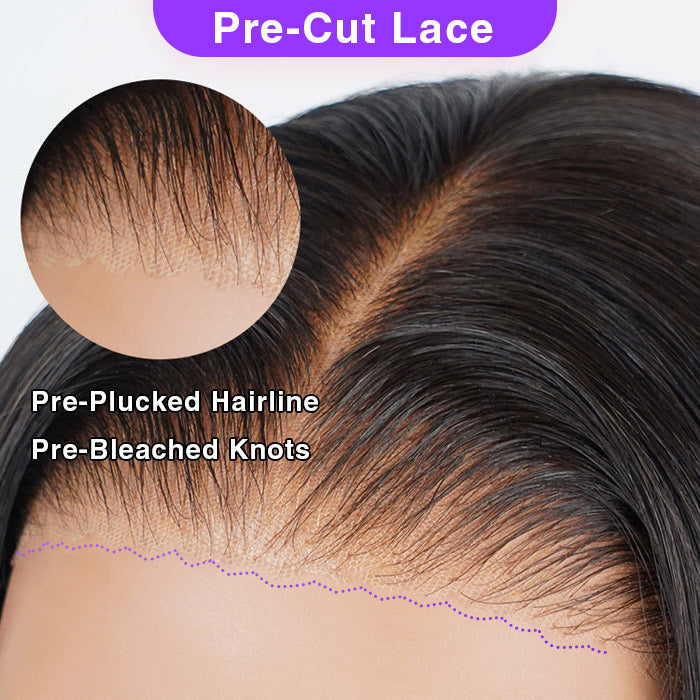 2Wigs = $189 | #33 Reddish Brown Color Body Wave Wig + Glueless Water Wave Wig