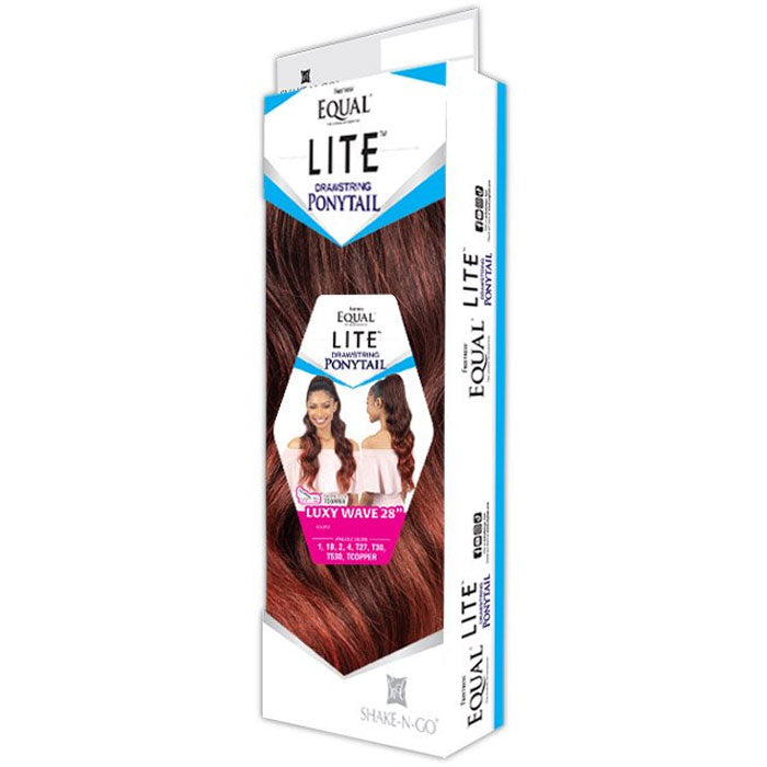 Freetress Equal Lite Drawstring Ponytail - LUXY WAVE 28"