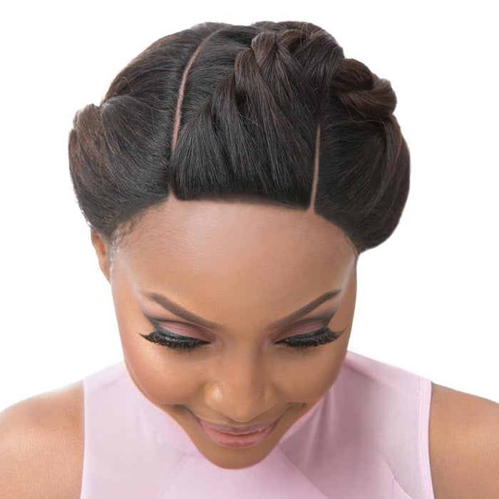 It's A Wig Vixen Y 100% Human Hair Premium Mix Y-Part Lace Wig - VIXEN Y YAKI STRAIGHT