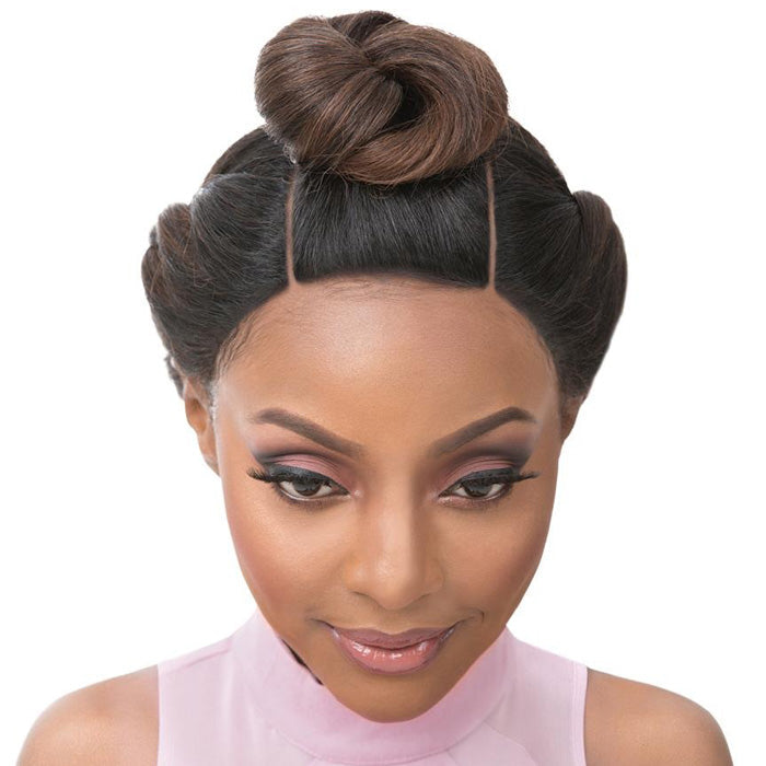 It's A Wig Vixen Y 100% Human Hair Premium Mix Y-Part Lace Wig - VIXEN Y YAKI STRAIGHT
