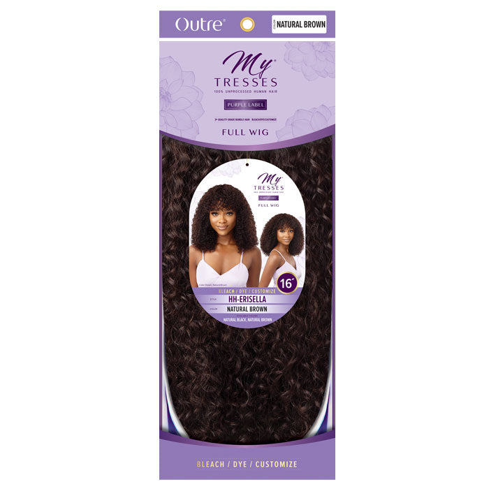 Outre Mytresses 100% Unprocessed Human Hair Full Wig - ERISELLA