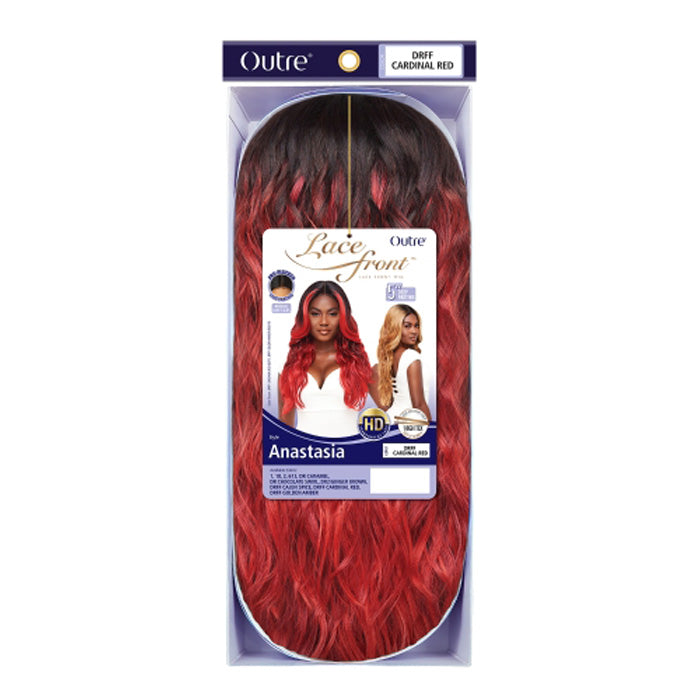 Outre Pre-Plucked HD Transparent Lace Front Wig - ANASTASIA