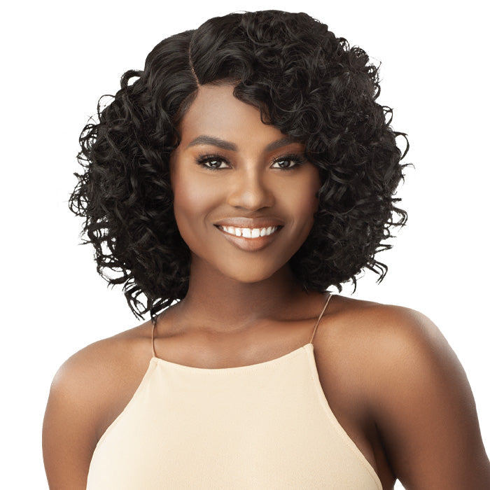 Outre Synthetic HD Transparent Lace Front Wig - KAMEERA