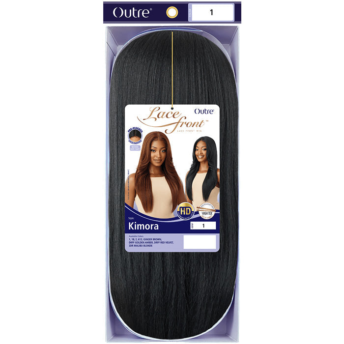 Outre Pre-Plucked HD Transparent Lace Front Wig - KIMORA