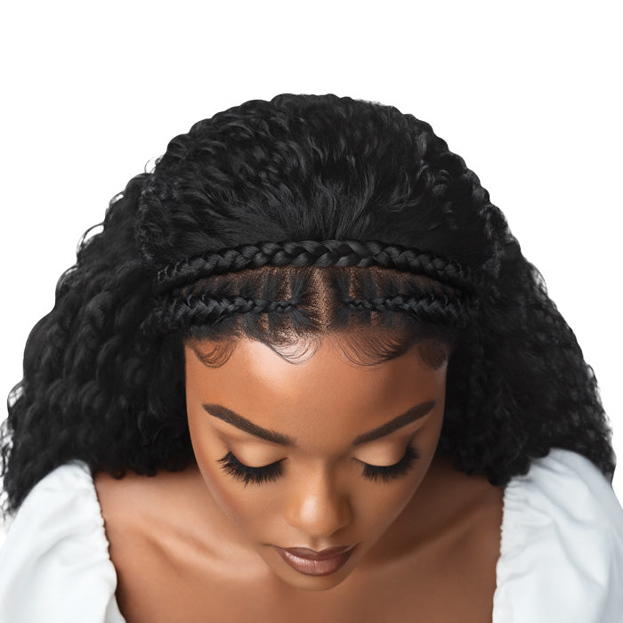 Outre Pre-Styled Glueless 13X2 HD Lace Frontal Wig - HALO STITCH BRAID 26"