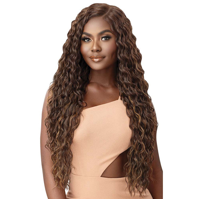 Outre Sleeklay Part Synthetic HD Lace Front Wig - ASMARA