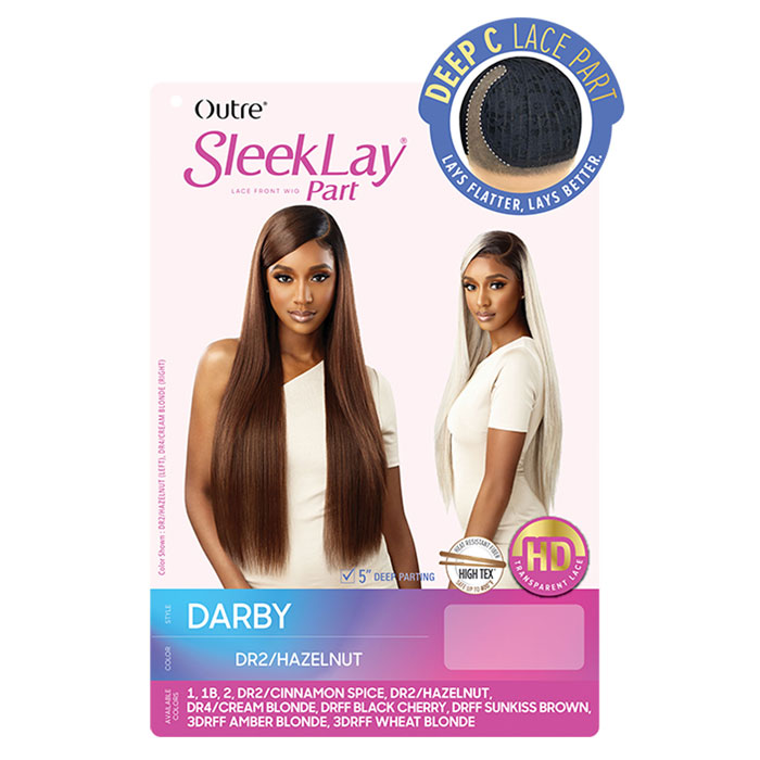Outre SleekLay Deep C-Part HD Lace Front Wig - DARBY