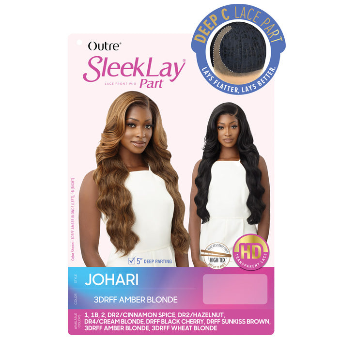 Outre Sleeklay Deep C-Lace HD Part Wig - JOHARI