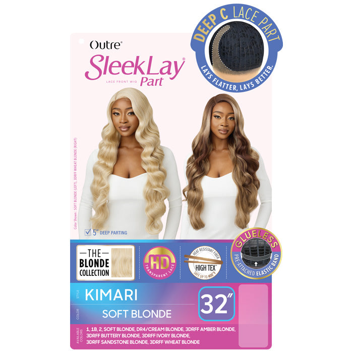 Outre SleekLay Glueless 5 Deep Parting HD Lace Front Wig - KIMARI