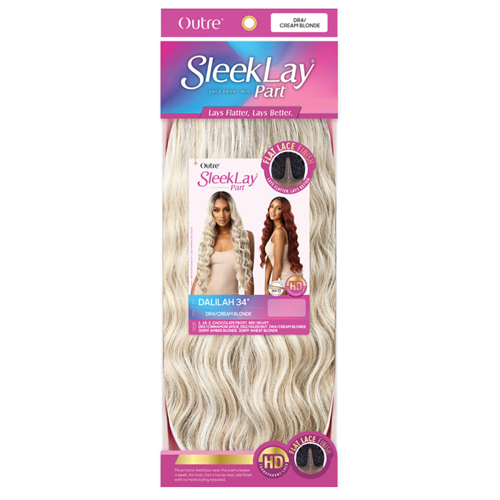 Outre SleekLay Flat Lace Finish HD Lace Wig - DALILAH 34"