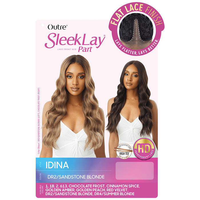 Outre Sleek Lay Flat Lace Finish HD Part Lace Wig  - IDINA
