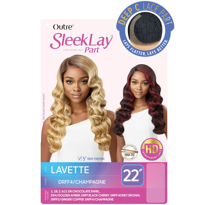 Outre Sleeklay Deep C-Part HD Lace Front Wig - LAVETTE