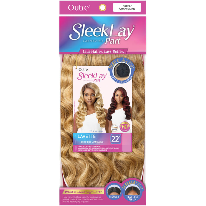 Outre Sleeklay Deep C-Part HD Lace Front Wig - LAVETTE