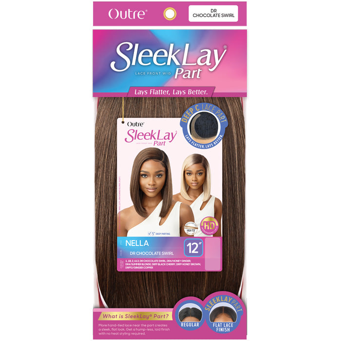 Outre Sleek Lay Deep  C-Part HD Lace Front Wig - NELLA