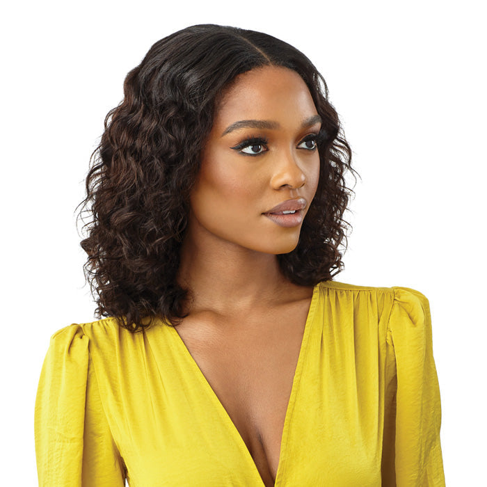 Outre Mytresses Gold Lebel Out 100% Unprocessed Human Wig 12"- ARUBAN WAVE
