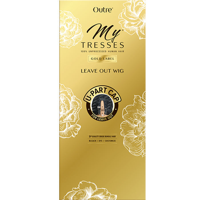 Outre Mytresses 100% Unprocessed Human Hair Leave Out U Part Cap Wig - LOOSE DEEP 20