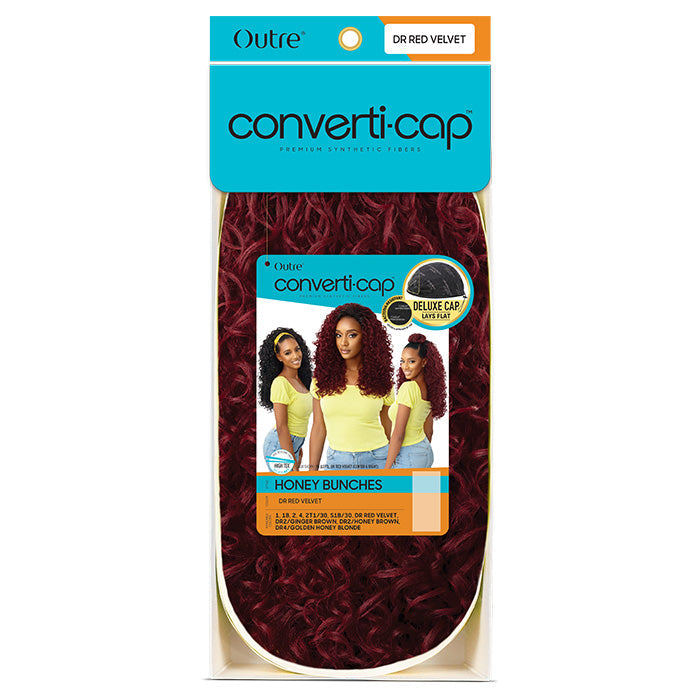 Outre Converti Cap Deluxe Half Wig - HONEY BUNCHES
