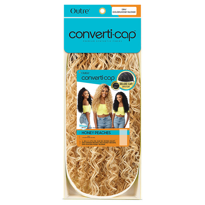 Outre Converti Cap Half Wig - HONEY PEACHES