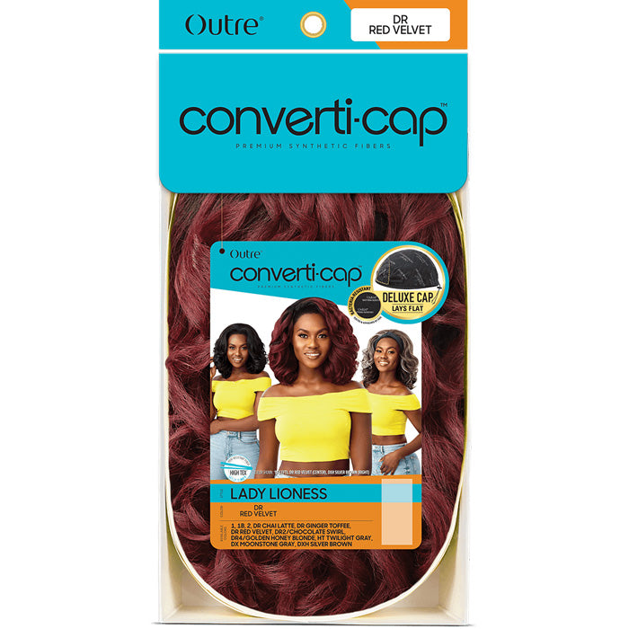 Outre Converti Cap Deluxe Half Wig - LADY LIONESS