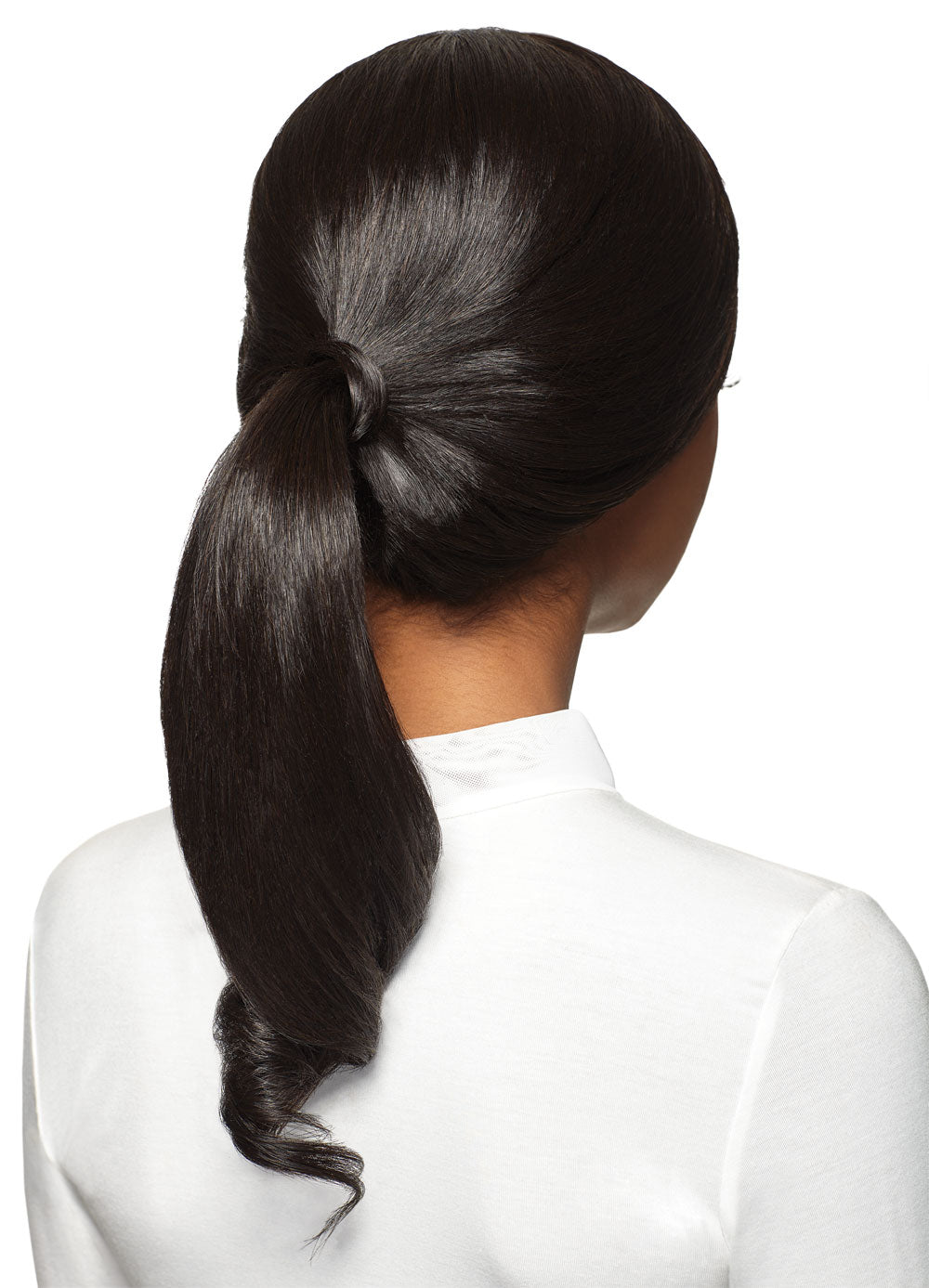 Outre Simply 100% Non Processed Human Hair Swiss Lace Front Wig - BRAZILIAN NATURAL STRAIGHT