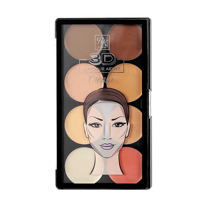 Ruby Kisses By Kiss 3D CONTOUR ARTIST CREAM