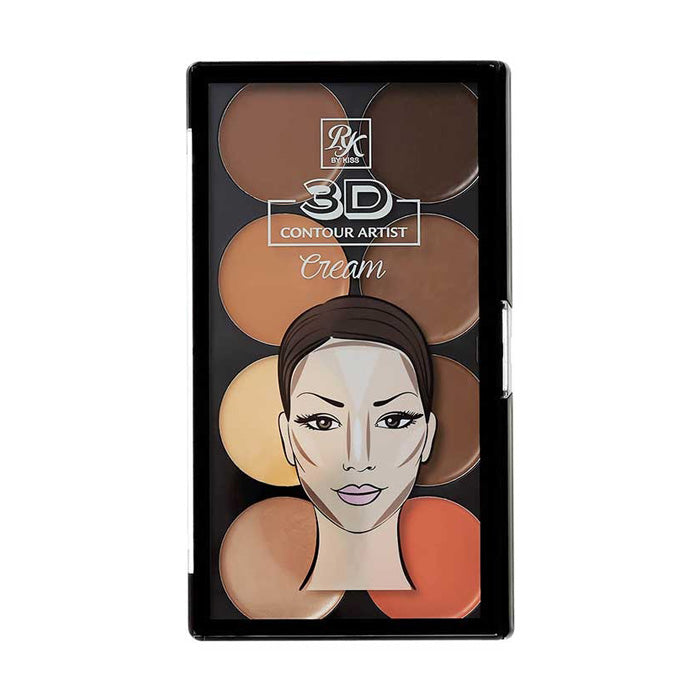 Ruby Kisses By Kiss 3D CONTOUR ARTIST CREAM