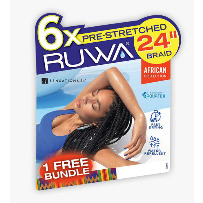 Sensationnel 6X Pre Stretched RUWA BRAID 24"