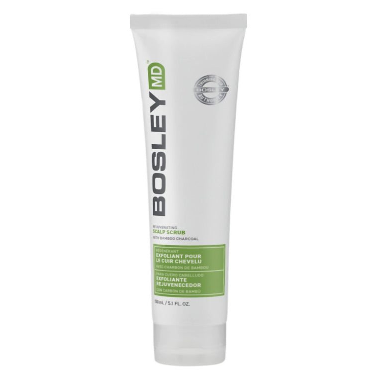 Bosley MD Rejuvenating Scalp Scrub with Bamboo Charcoal - 5.1 oz