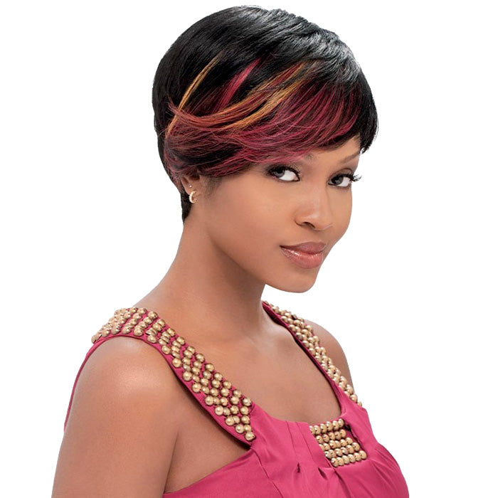 Sensationnel Bump Collection Human Hair Wig FAB FRINGE