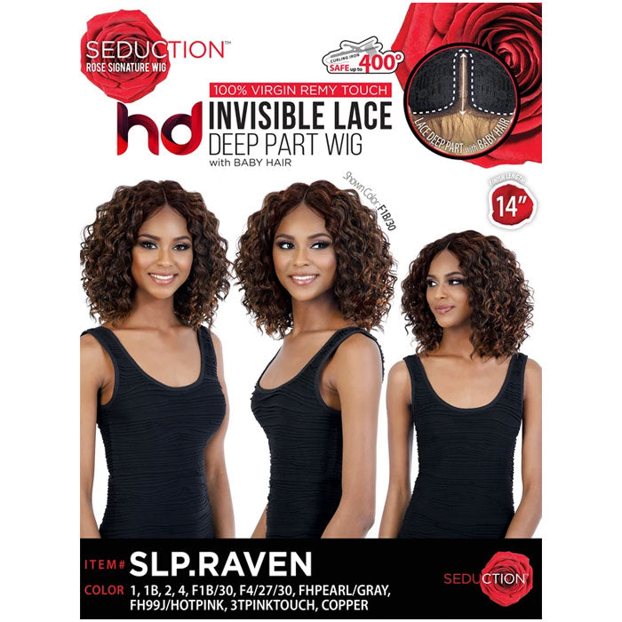 Seduction HD Deep Lace Part Wig - SLP.RAVEN