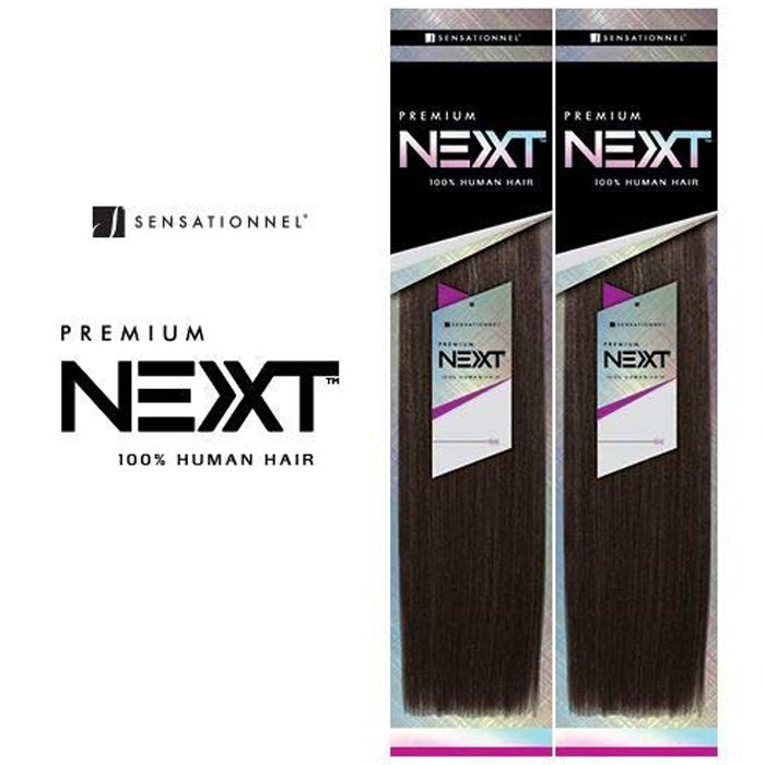 Sensationnel Premium Next Human Hair YAKI Weave 10 - 18 Inch